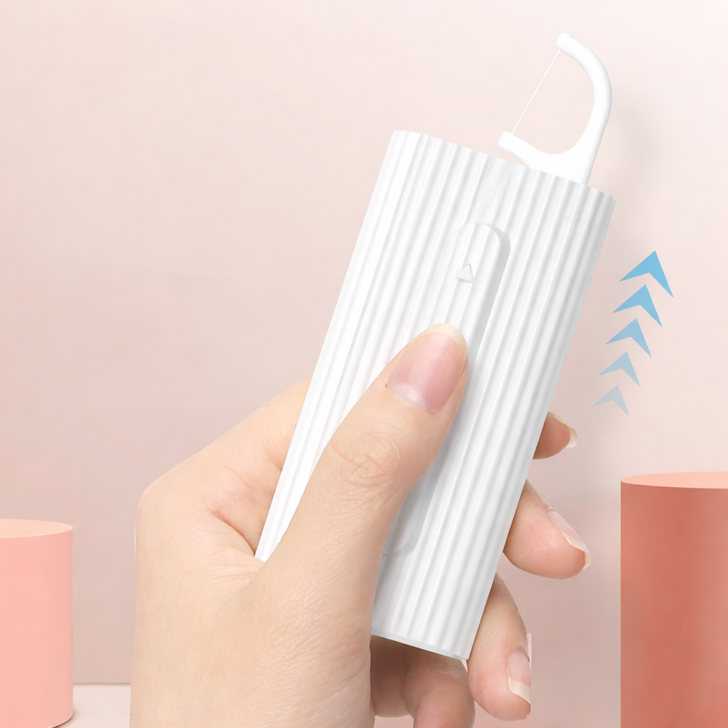 Estuche dispensador de palillos de hilo dental - Dressygt