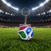 Docena de llaveros de balón mundialista