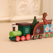 Tren navideño decorativo