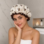 Gorro de baño impermeable satinado