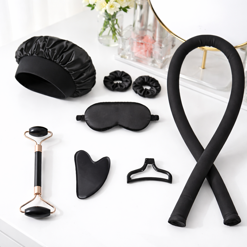 Kit completo de autocuidado facial y capilar 8 piezas - Dressygt