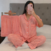 Pijama para mujer 3 piezas