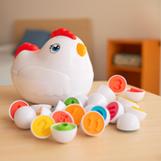 Juguete interactivo de huevos y formas - Dressygt