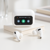 Audífonos inalámbricos con pantalla digital LED