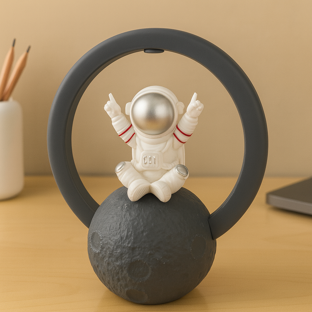 Bocina de astronauta con luces LED