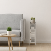 Organizador angosto con puertas