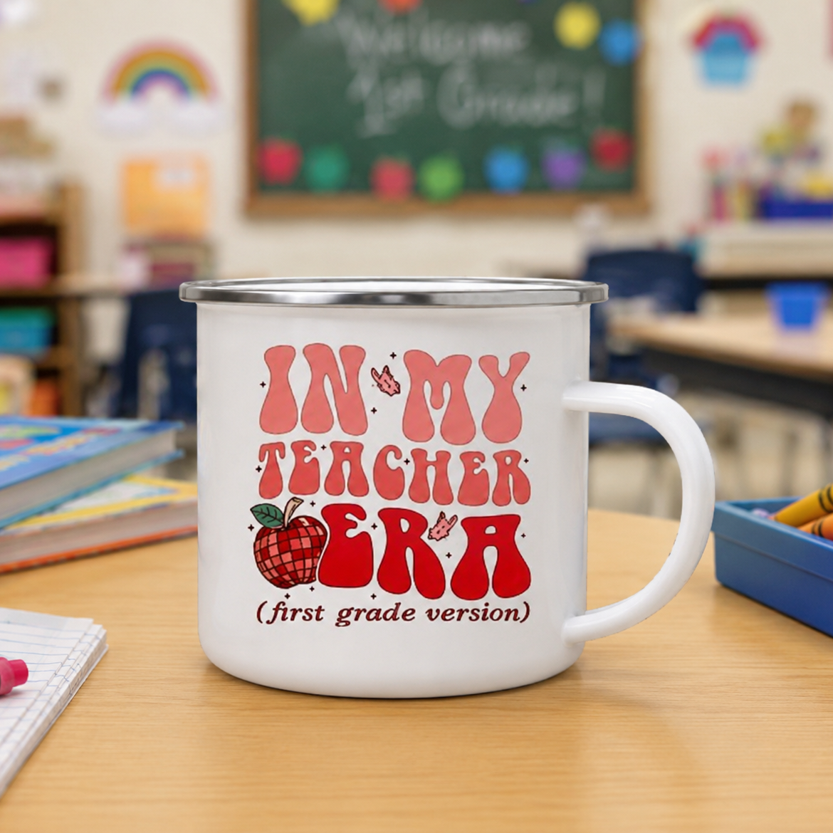 Taza personalizada "In My Teacher Era"