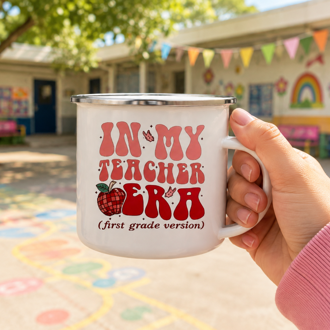 Taza personalizada "In My Teacher Era"
