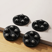 Set de 4 ruedas deslizantes 360° para muebles - Dressygt
