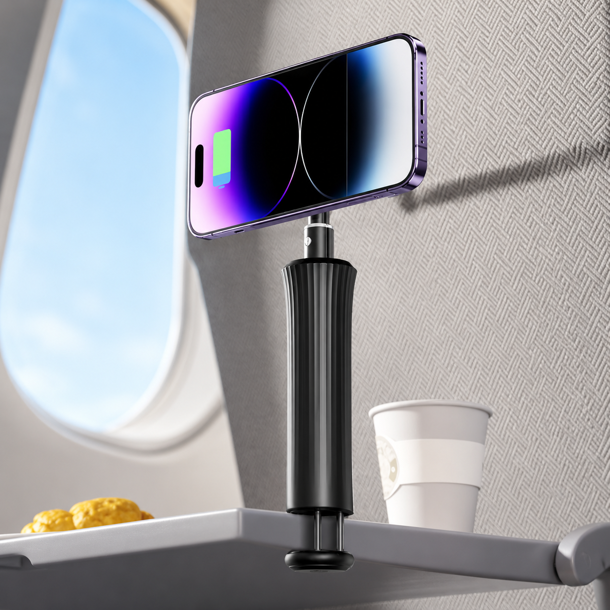 Trípode magnético para celular plegable