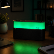Bocina bluetooth con luces RGB y radio FM