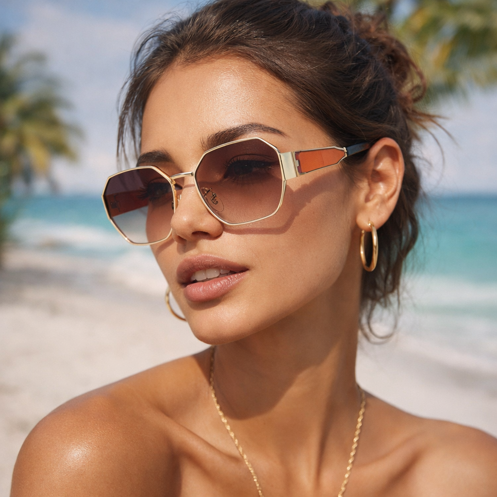 Lentes de sol hexagonales - Dressygt