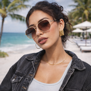 Lentes unisex estilo gota - Dressygt