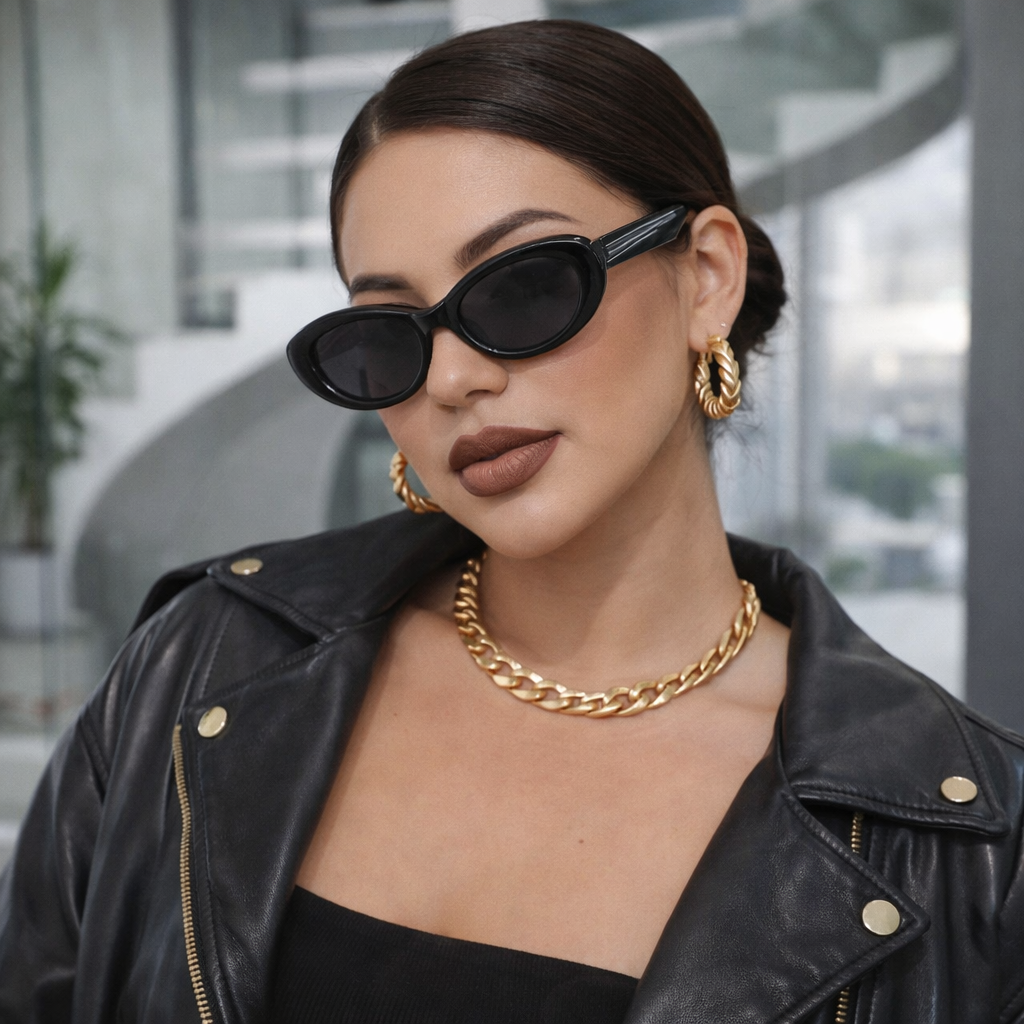 Gafas de sol con moldura gruesa - Dressygt