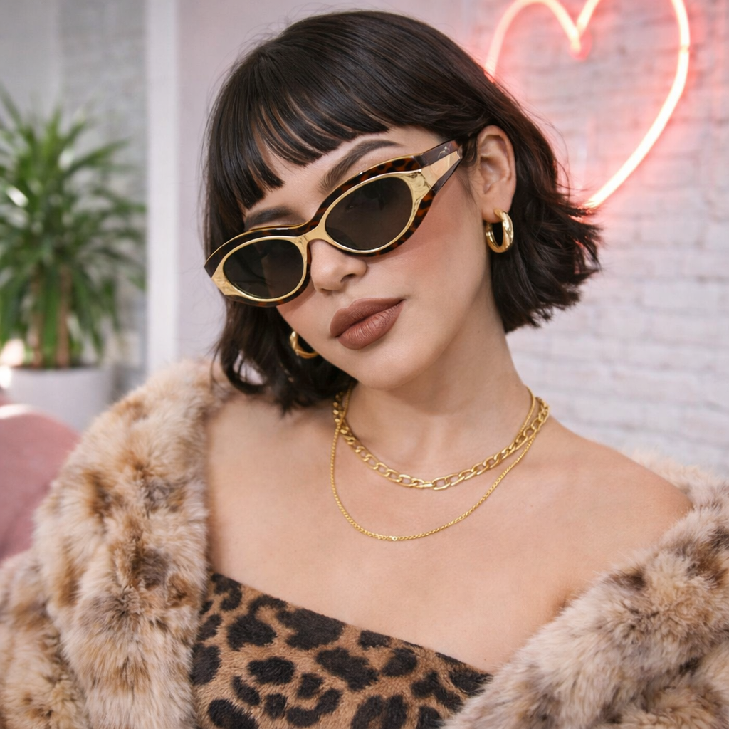 Gafas de sol con moldura gruesa - Dressygt