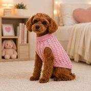Suéter tejido para perro