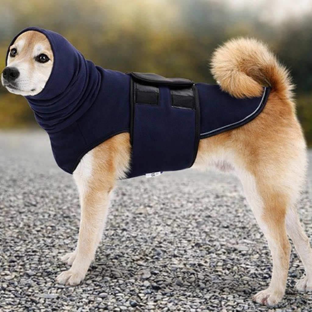 Chaleco antiestrés para perros
