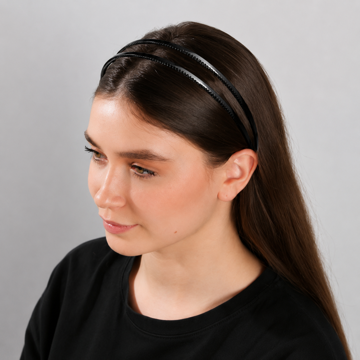 Diadema doble para cabello