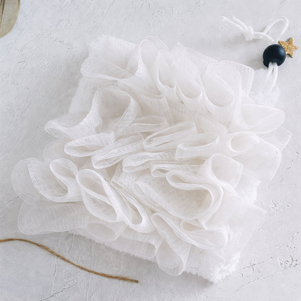 Esponja 2 en 1 para ducha