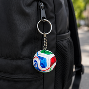 Docena de llaveros de balón mundialista - Dressygt