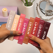 Bálsamo labial voluminizador con brillo