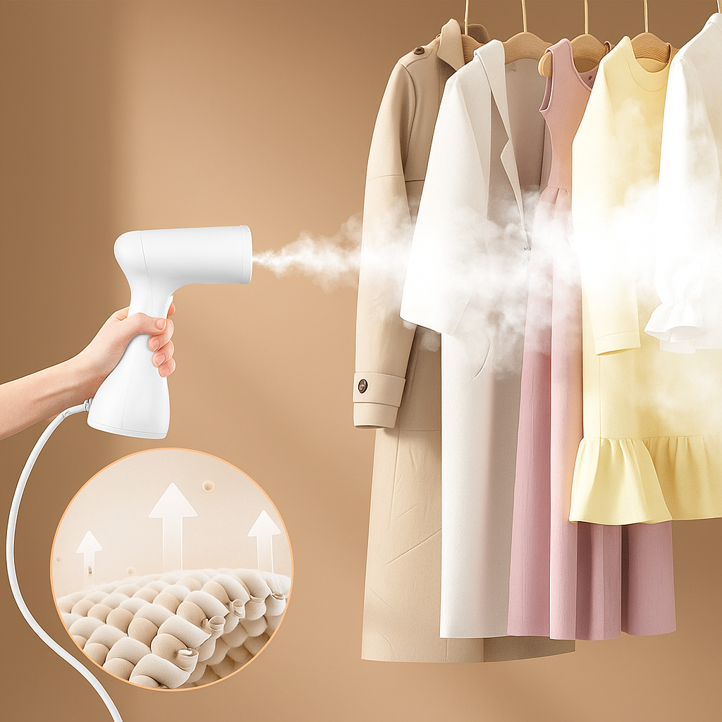 Plancha de vapor de mano portátil - Dressygt