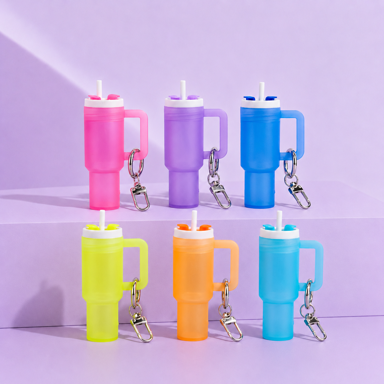 Llavero para lip balm tipo tumbler