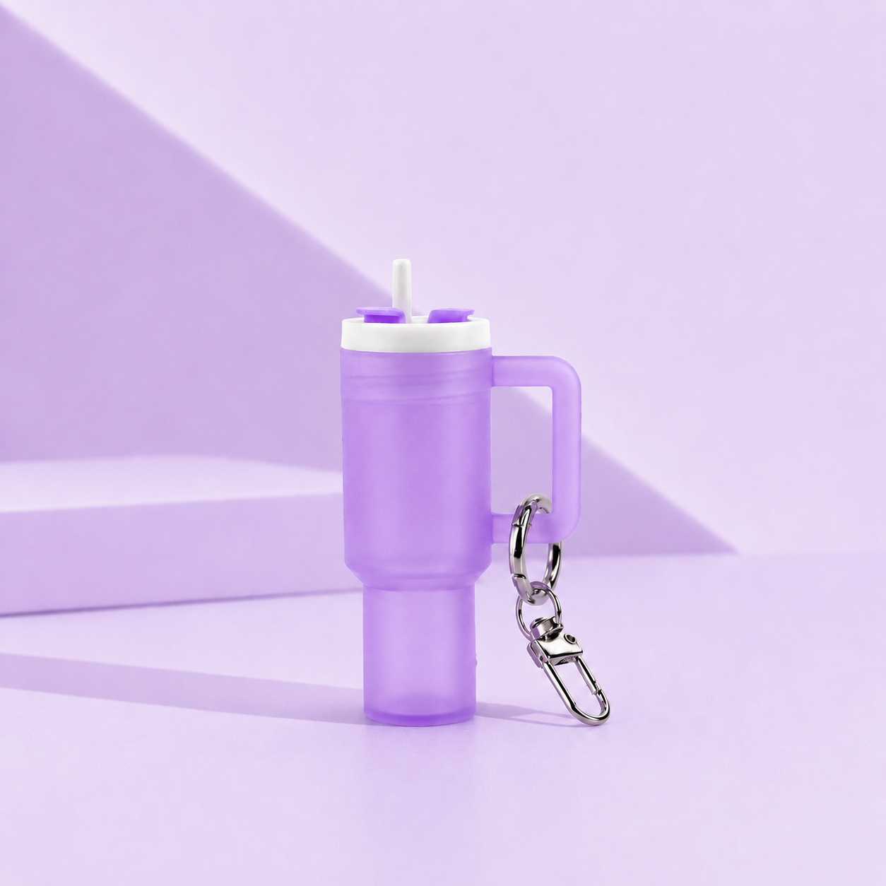 Llavero para lip balm tipo tumbler