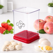 Rebanador manual de frutas y vegetales a presión