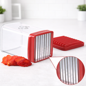 Rebanador manual de frutas y vegetales a presión