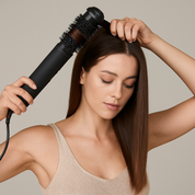 Secadora de cabello con cepillos intercambiables