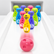 Juego de boliche infantil 3 en 1