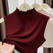 Top sin mangas con olanes - Dressygt