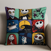 Funda de almohada de el extraño mundo de Jack - Dressygt