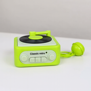 Mini bocina/grabadora retro portátil