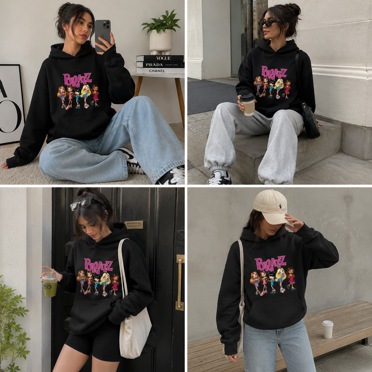 Hoodie con diseño de Bratz