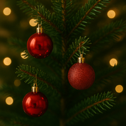 Set de esferas navideñas