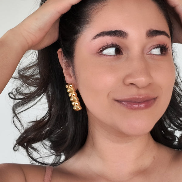 Aretes largos