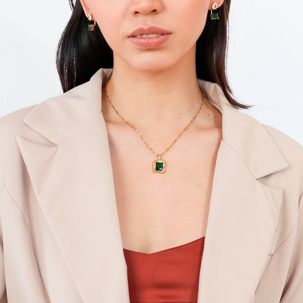 Collar de esmeralda