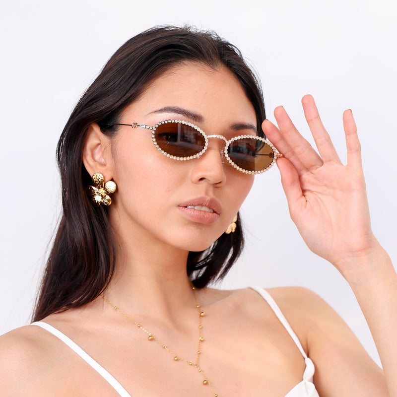 Lentes de sol con brillitos