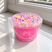 Slime bubble con bolitas de colores