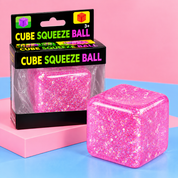 Cubo squishy con glitter antiestrés - Dressygt