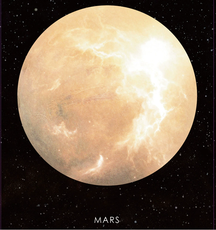 Notas adhesivas de luna