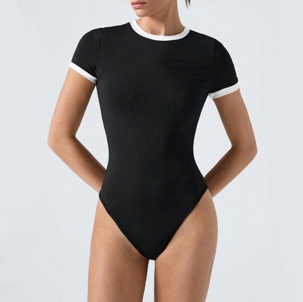 Body liso con mangas