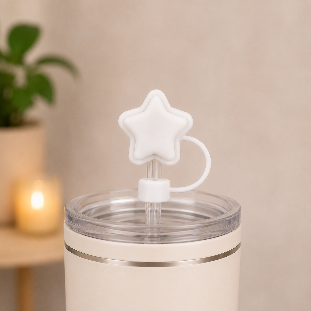 Protector de pajilla en forma de estrella