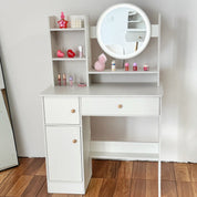 Vanity organizador con luz y espejo - Dressygt
