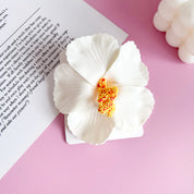 Docena de pinzas de cabello en forma de flor
