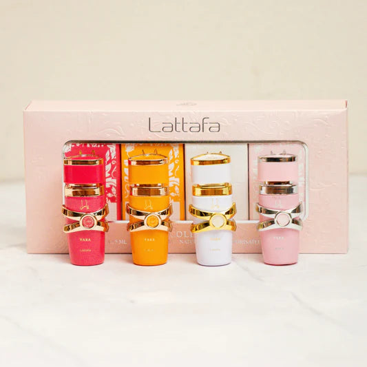 Colección de mini perfumes Yara Lattafa para mujer - Dressygt