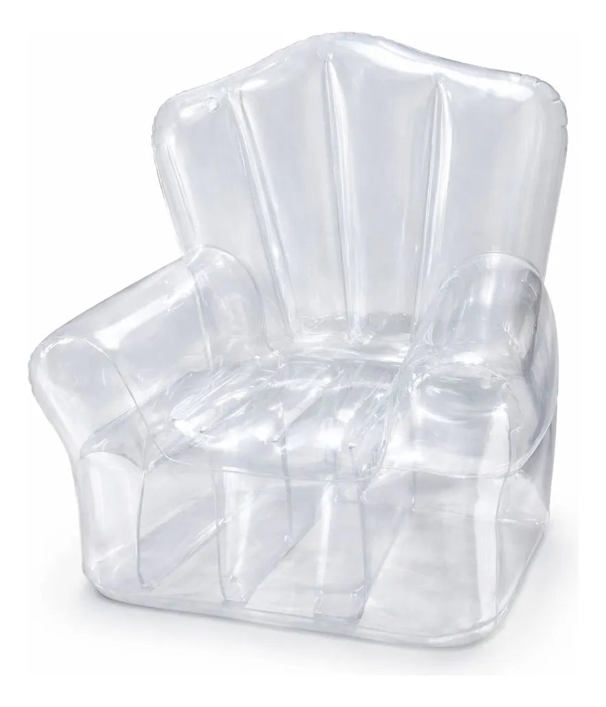 Sillón organizador transparente para peluches