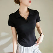 Blusa con cuello semi formal - Dressygt